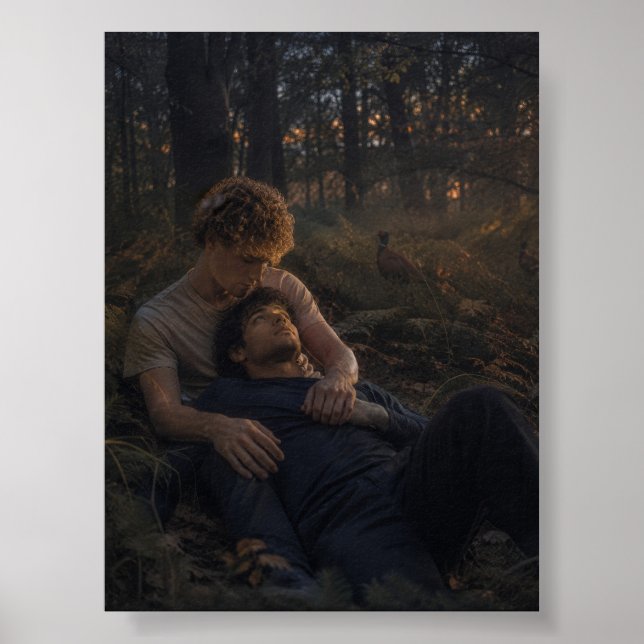Where We Lay Down | Gay Art Project Poster (Front)