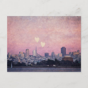 Where We Left Our Hearts San Francisco Postcard