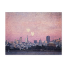 Where We Left Our Hearts San Francisco Postcard