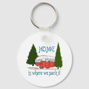 Where We Park It Keychain