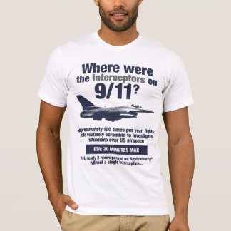 Where were the 911 interceptors? Men's T-shirt