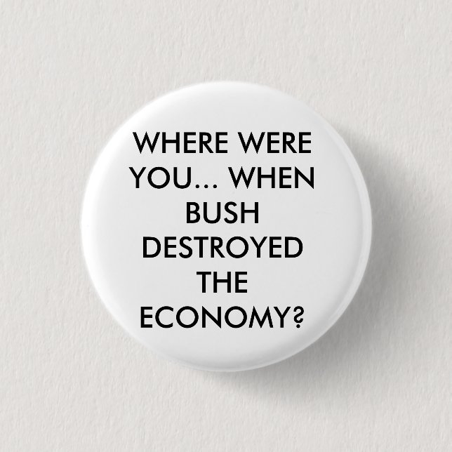 WHERE WERE YOU? 1 INCH ROUND BUTTON (Front)