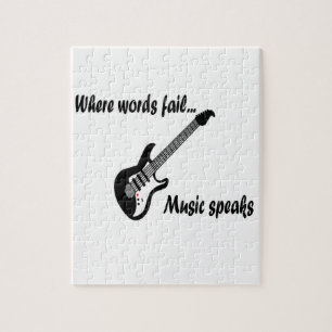 Where Words Fail, Music Speaks Jigsaw Puzzle
