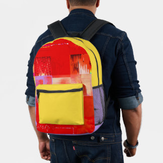 Where You Can Gradient Printed Backpack