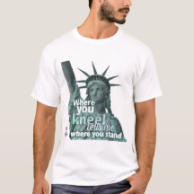 Where you kneel - t-shirt
