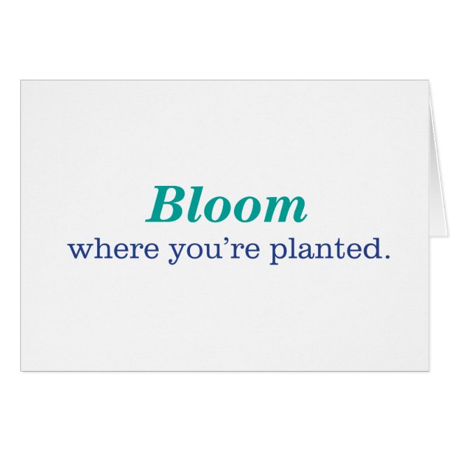 Where You're Planted (Front Horizontal)