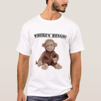 Where's Bongo the Monkey T-shirt