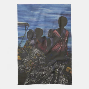 Where's Daddy? Harbour Island Kitchen Towel