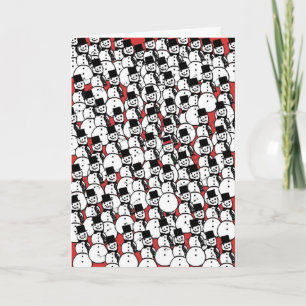 Where's Frosty? Christmas card