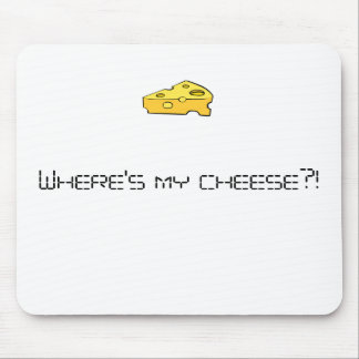 Where's my cheese?! mouse pad