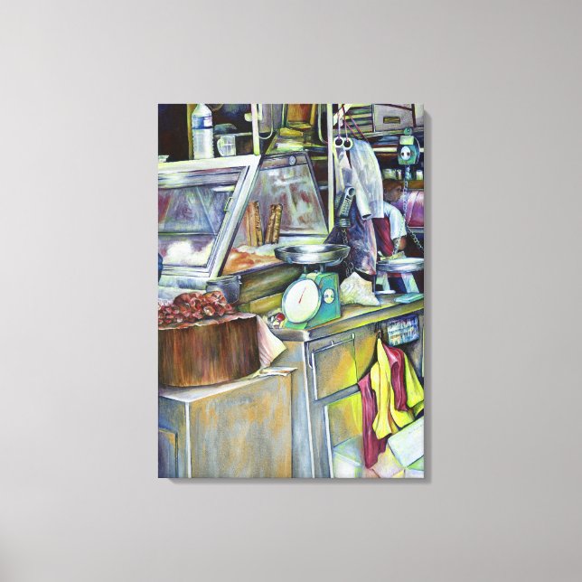 Where's The Fish Head Curry Singapore? Canvas Print (Front)