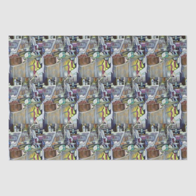 Where's The Fish Head Curry? Singapore Tissue Paper (Front)