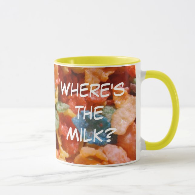 Where's the Milk? Mug (Right)