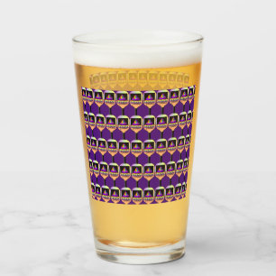 Where's The Pickleball Personalize  Glass