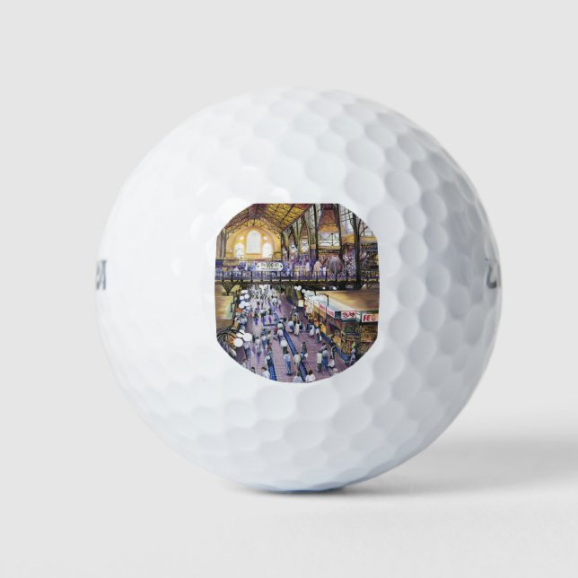 Where's the Water Closet? Budapest Golf Balls (Front)