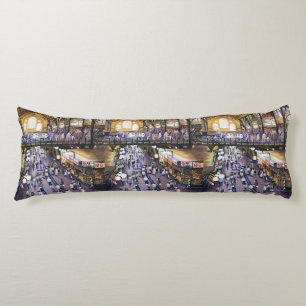 Where's the Women's Water Closet? Budapest Body Pillow