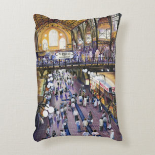 Where's the Women's Water Closet? Budapest Decorative Pillow
