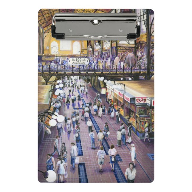 Where's the Women's Water Closet? Budapest Mini Clipboard (Front)