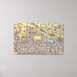 Where's Waldo   Once Upon a Saturday Morning Canvas Print