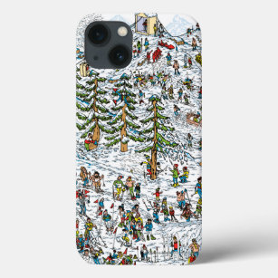 Where's Waldo Ski Slopes iPhone 13 Case