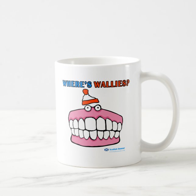 Where's Wallies? Coffee Mug (Right)