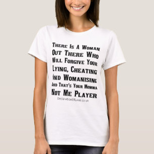 Where's Your Momma Player T-Shirt