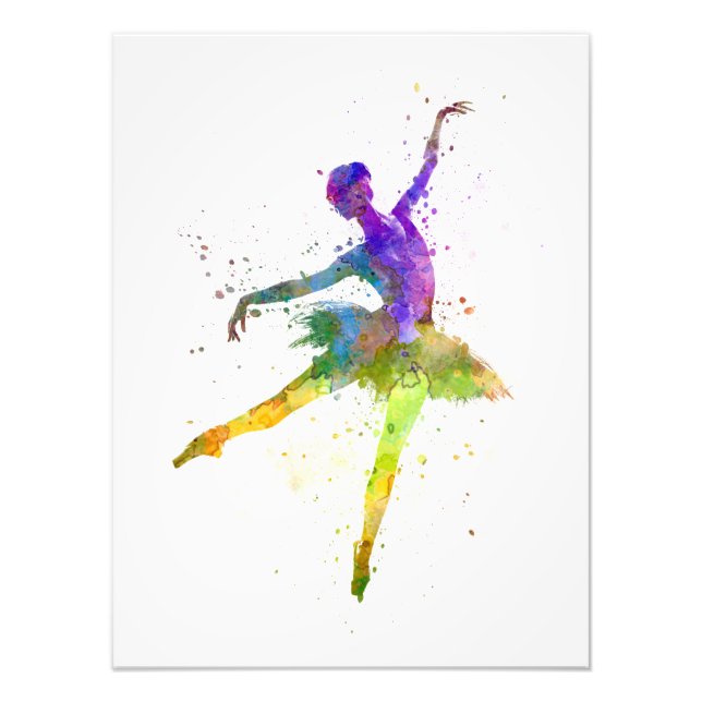 wherina woman ballet dancer photo print (Front)