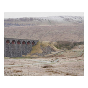 Whernside and Ribbledale Viaduct Poster