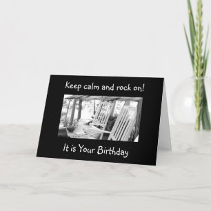 WHETHER U ROCK OR ROCK AND ROLL=BIRTHDAY WISH CARD