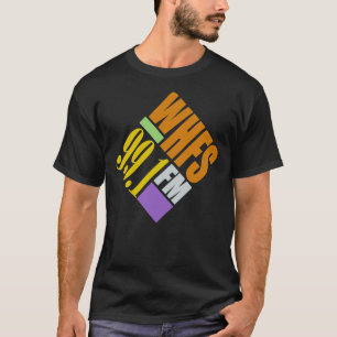 WHFS 99.1 FM Washington, DC Retro Radio Station Cl T-Shirt