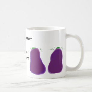 which came first? the chicken or the eggplant? Mug