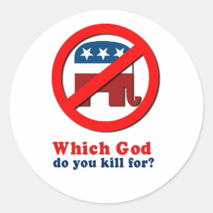 Which God do you kill for Classic Round Sticker