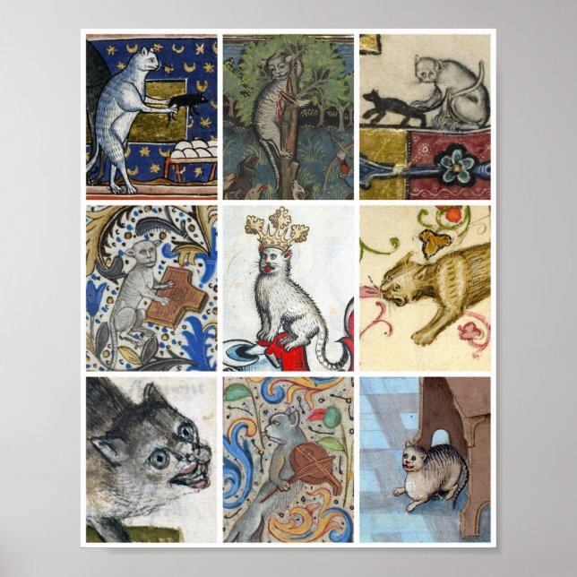 Which Medieval Cat Are You Today?  Poster (Front)