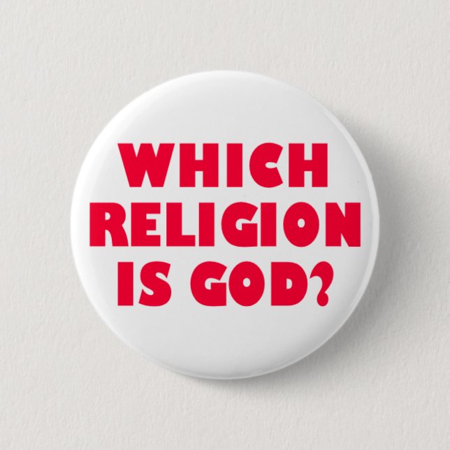 Which One? 2 Inch Round Button (Front)