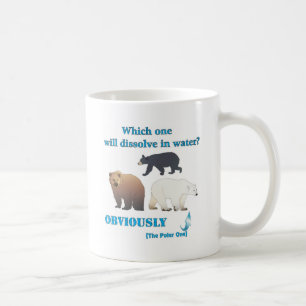 Which one will dissolve in water Polar Chemistry Coffee Mug