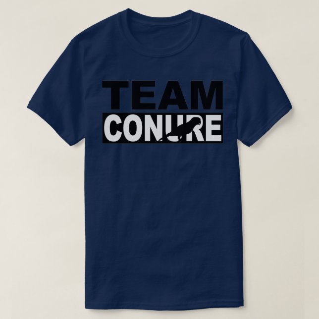 Which Team are you on Team Conure an original desi T-Shirt (Design Front)