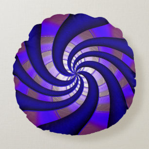 Which Way..... Round Pillow