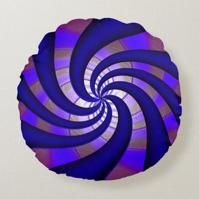 Which Way..... Round Pillow (Front)