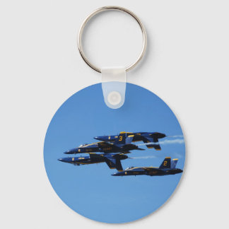 Which Way to Up? Blue Angels Customizable Keychain