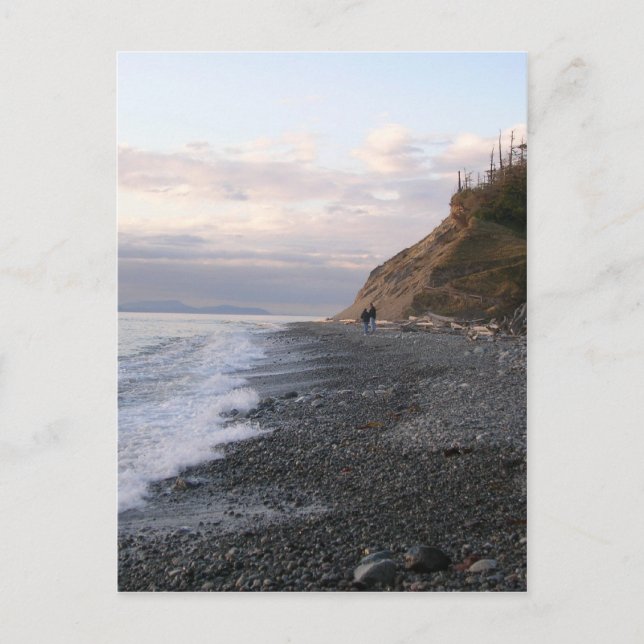 Whidbey Island Sunset Postcard (Front)