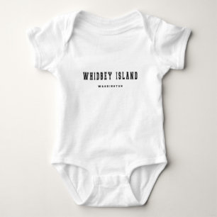 Whidbey Island Washington Baby Bodysuit