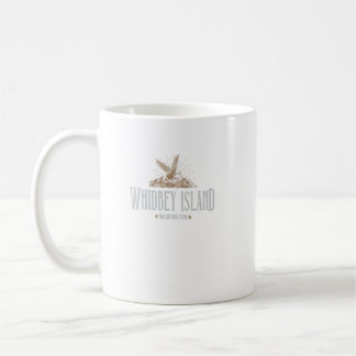 Whidbey Island Washington Mountains Hiking Eagle V Coffee Mug