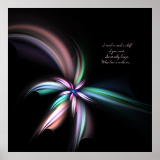 Whiff - Art fractal, affiche