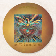 While my heart burns for you - I coast.