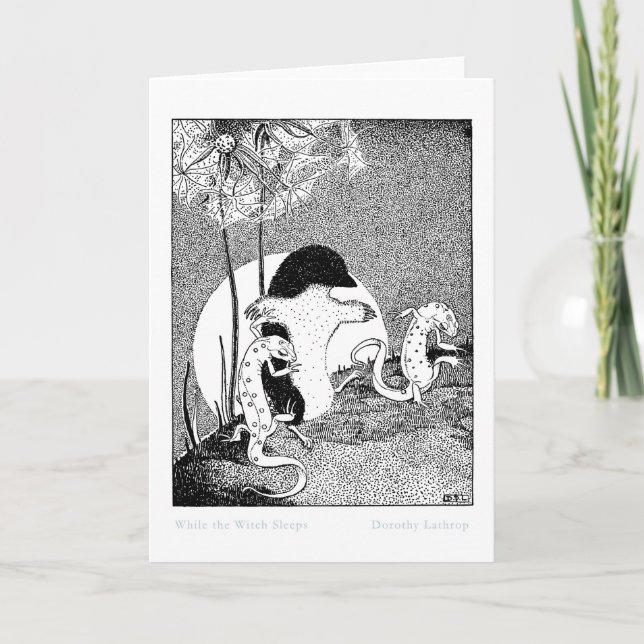 While the Witch Sleeps Card 1 (Front)