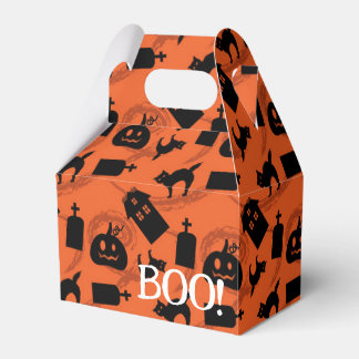 Whimiscal Halloween pattern Favor Box