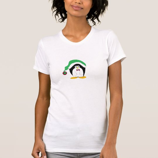 Whimiscal Holiday Penguin T-Shirt