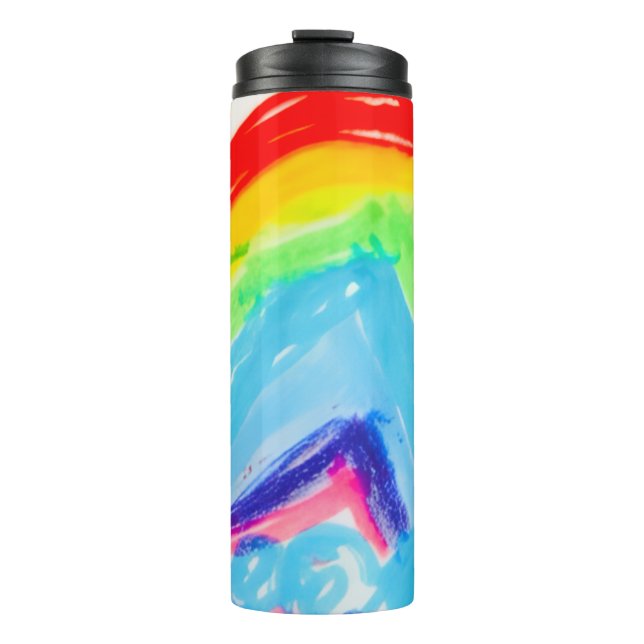 Whimisi Rainbow Kids Dessin bouteille d'eau (Devant)