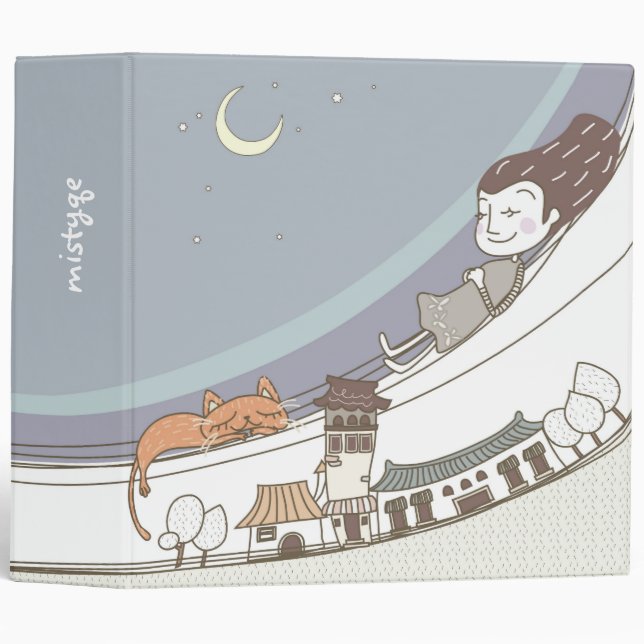 Whimscape 1 Classeur (Devant/Côté)