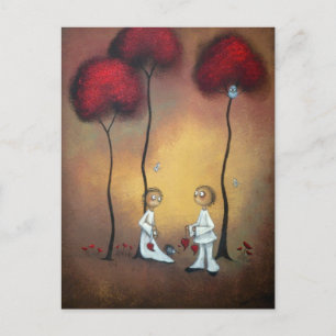 Whimser Creeper Art Carte postale Amis